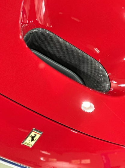 Ferrari F8 OEM Style Dry Carbon Parts - styling view