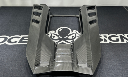 Lamborghini Revuelto DK Style Parts - styling reference for Rear Cover