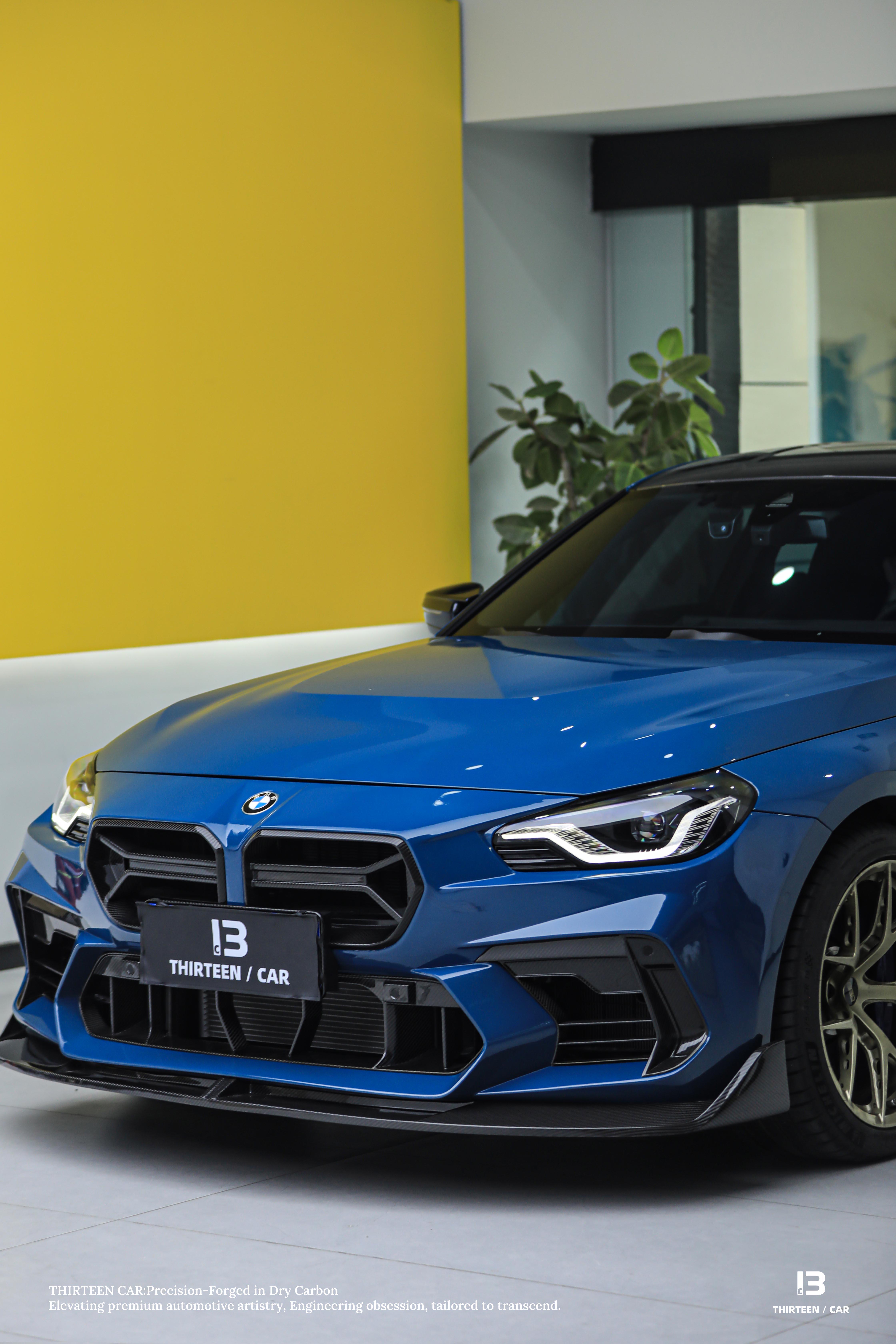BMW G87 M2 AR V2 Style Dry Carbon Parts - styling view