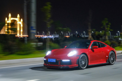 Porsche 911 992.1 Techart Style Carbon Parts - styling view