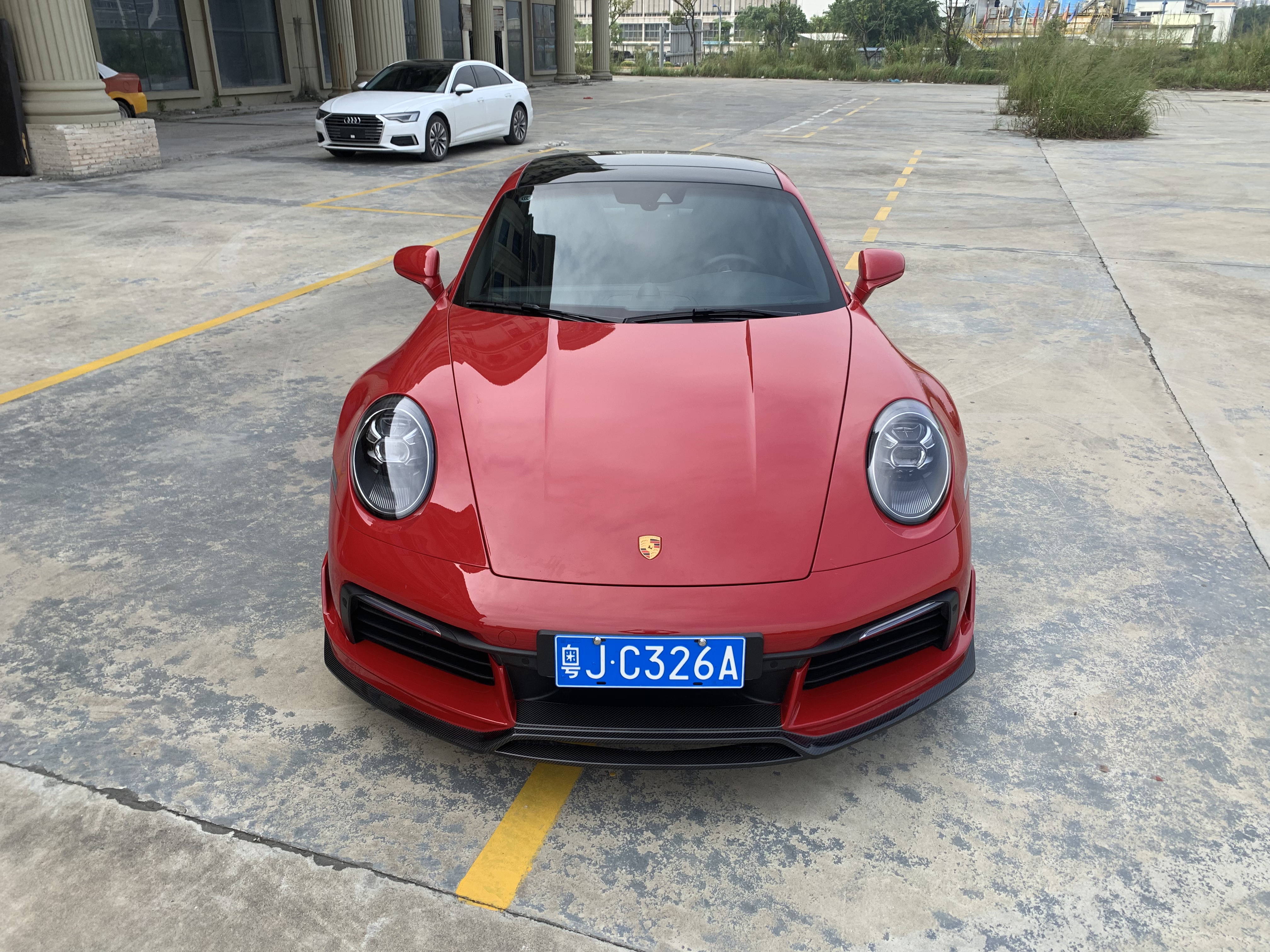 Porsche 911 992.1 Turbo S Style Parts - styling view