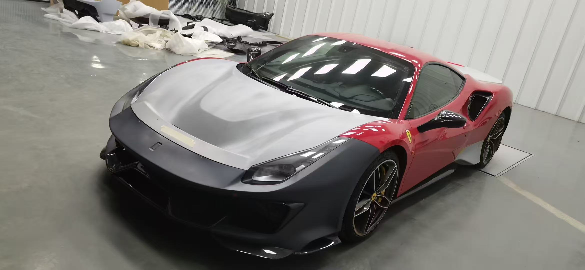 Ferrari 488 GTB/Spider Pista Style PP and Carbon Conversion Configurations - styling view