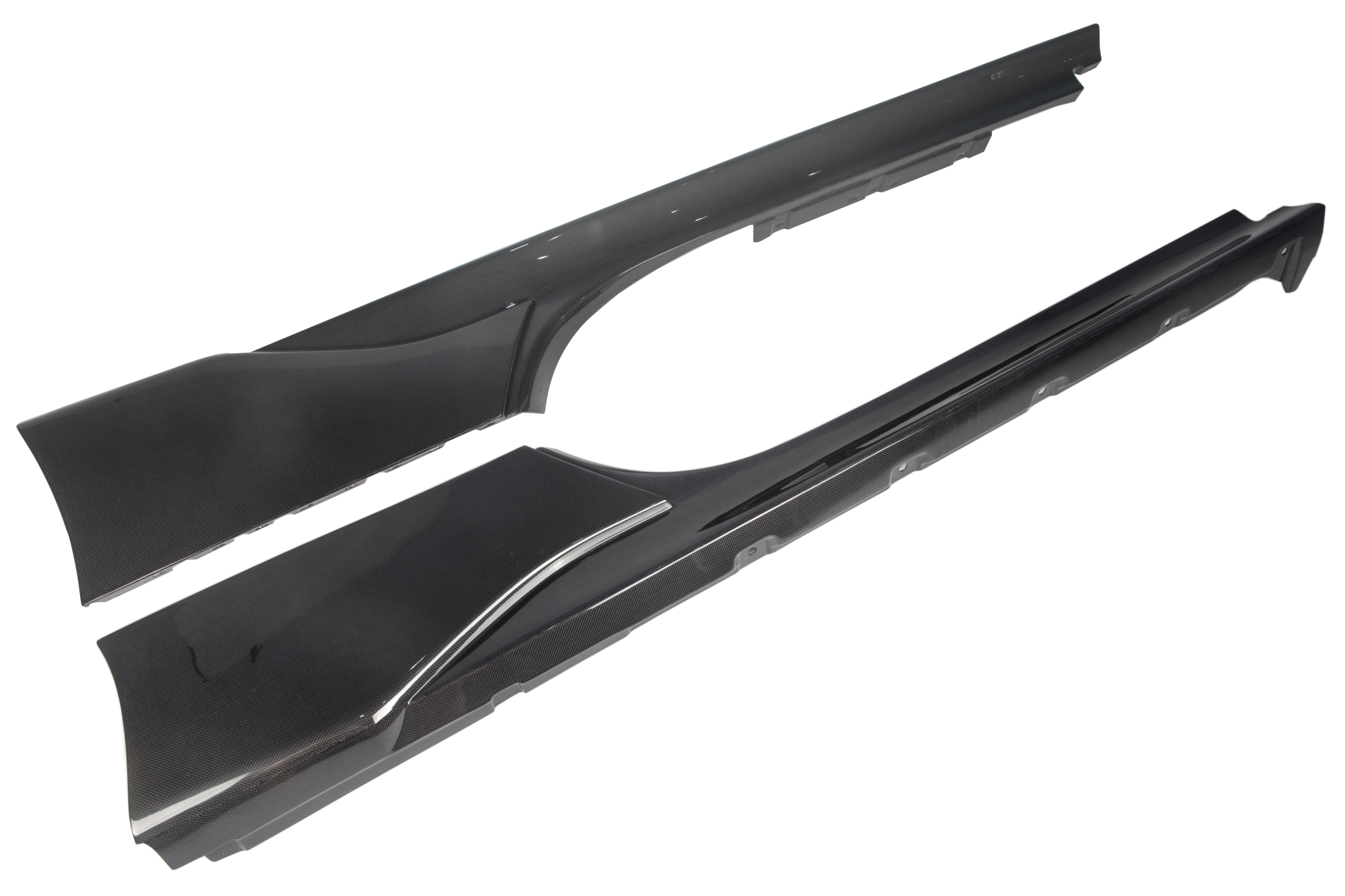Ferrari SF90 OEM Style Dry Carbon Parts - styling reference for Side Skirts
