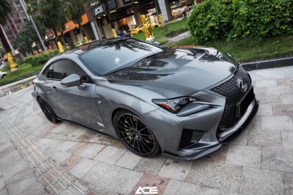 Lexus RC F Ocean Design Style Carbon Fiber Parts - styling view