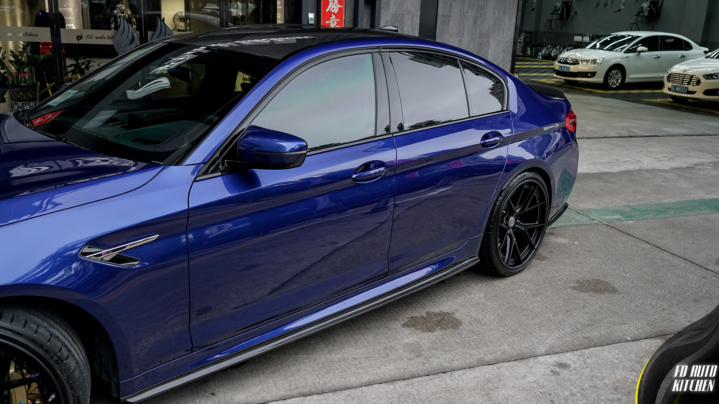 BMW F90 M5 3D Design Style Carbon Fiber Parts - styling view