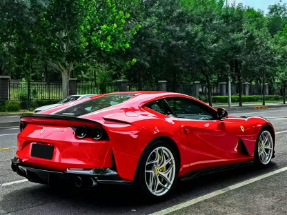 Ferrari 812 N Style Dry Carbon Parts - styling view