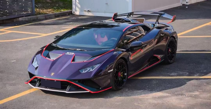 Lamborghini LP580/600/610 STO Style Dry Carbon Conversion Kit - styling view