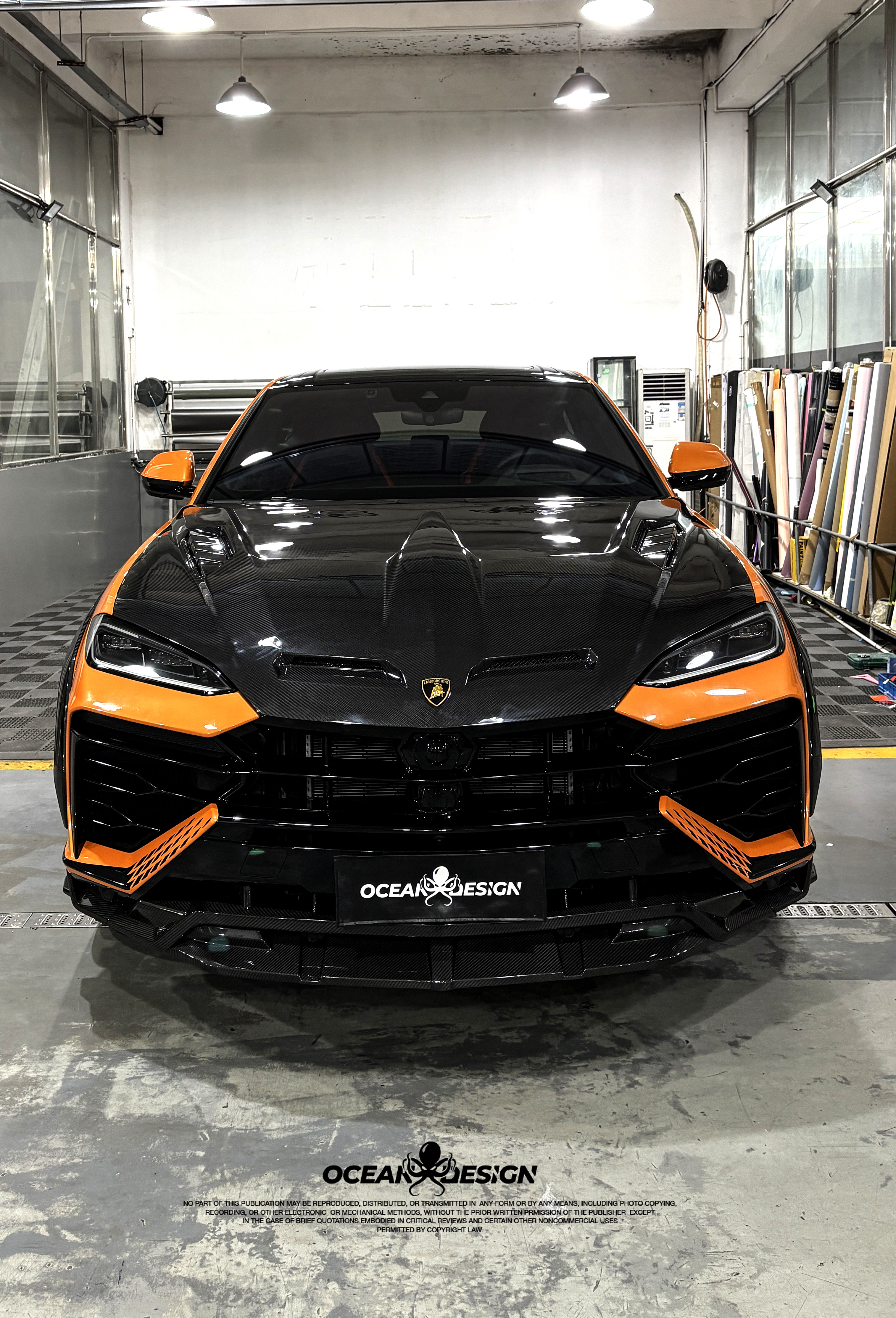 Lamborghini Urus SE U Style Parts - styling view