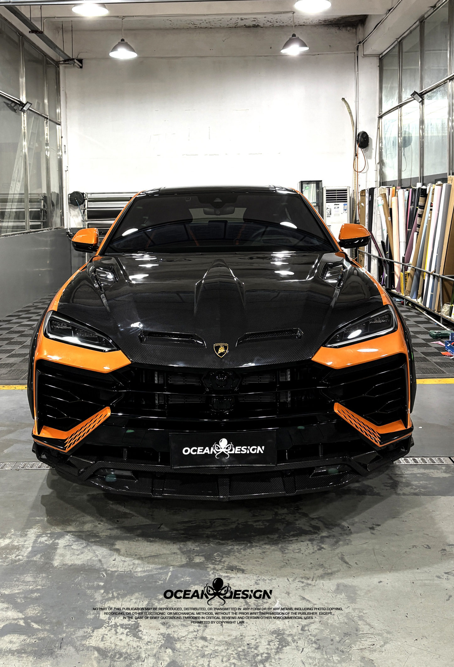 Lamborghini Urus SE U Style Parts - styling view