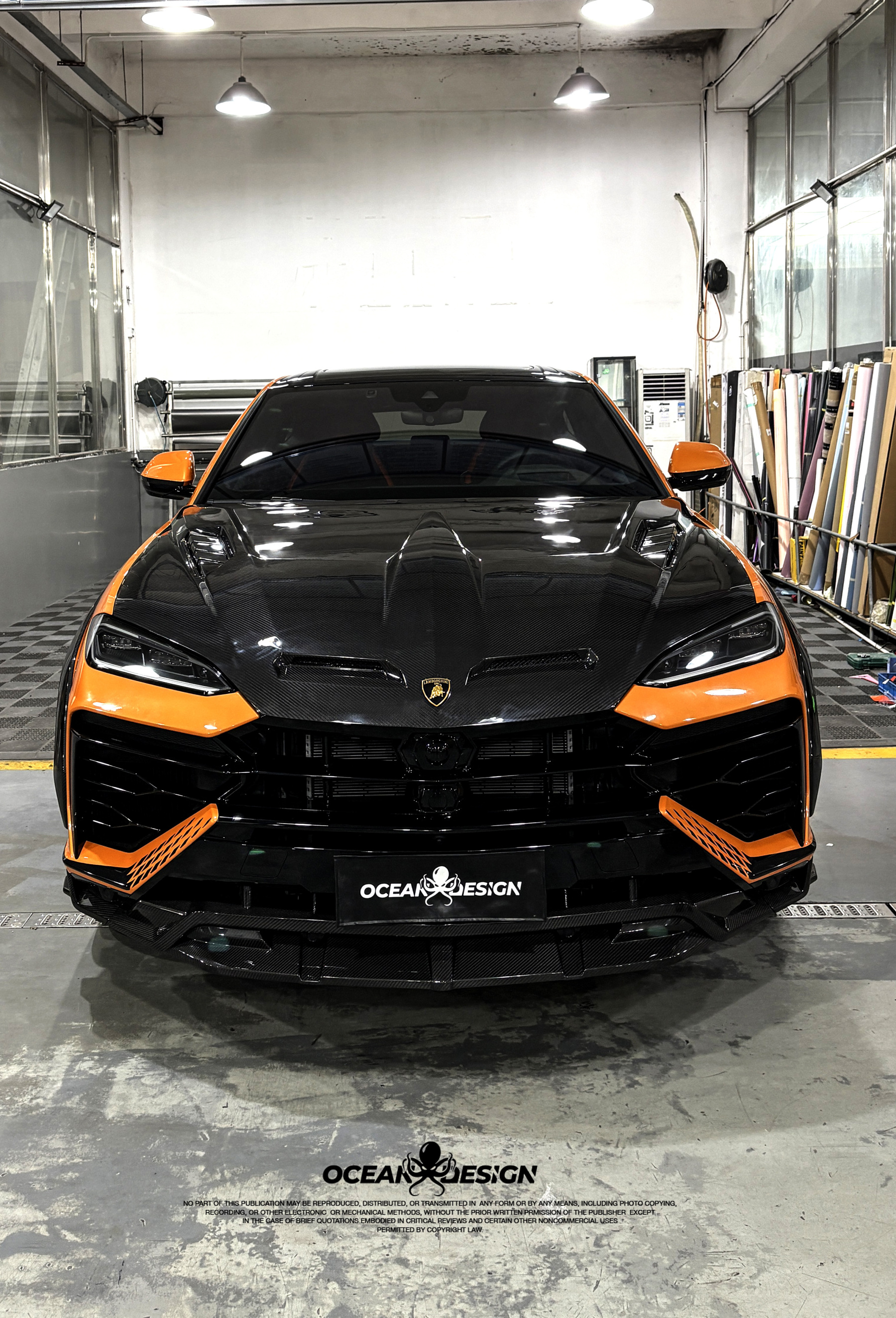 Lamborghini Urus SE U Style Parts - styling view