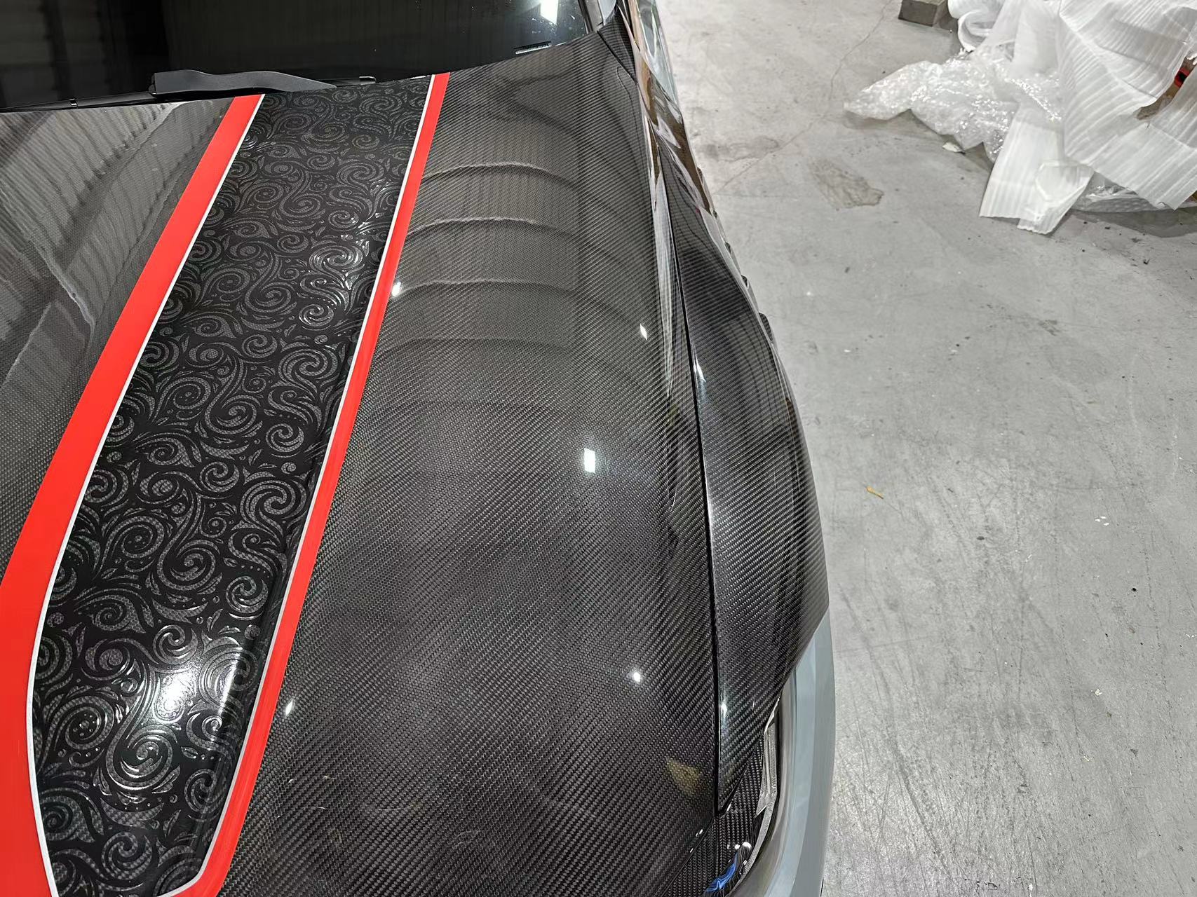 BMW G80 M3/G82 M4 Ocean Design Dry Carbon Shark-Fin Fenders - styling view