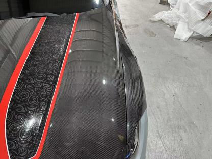 BMW G80 M3/G82 M4 Ocean Design Dry Carbon Shark-Fin Fenders - styling view