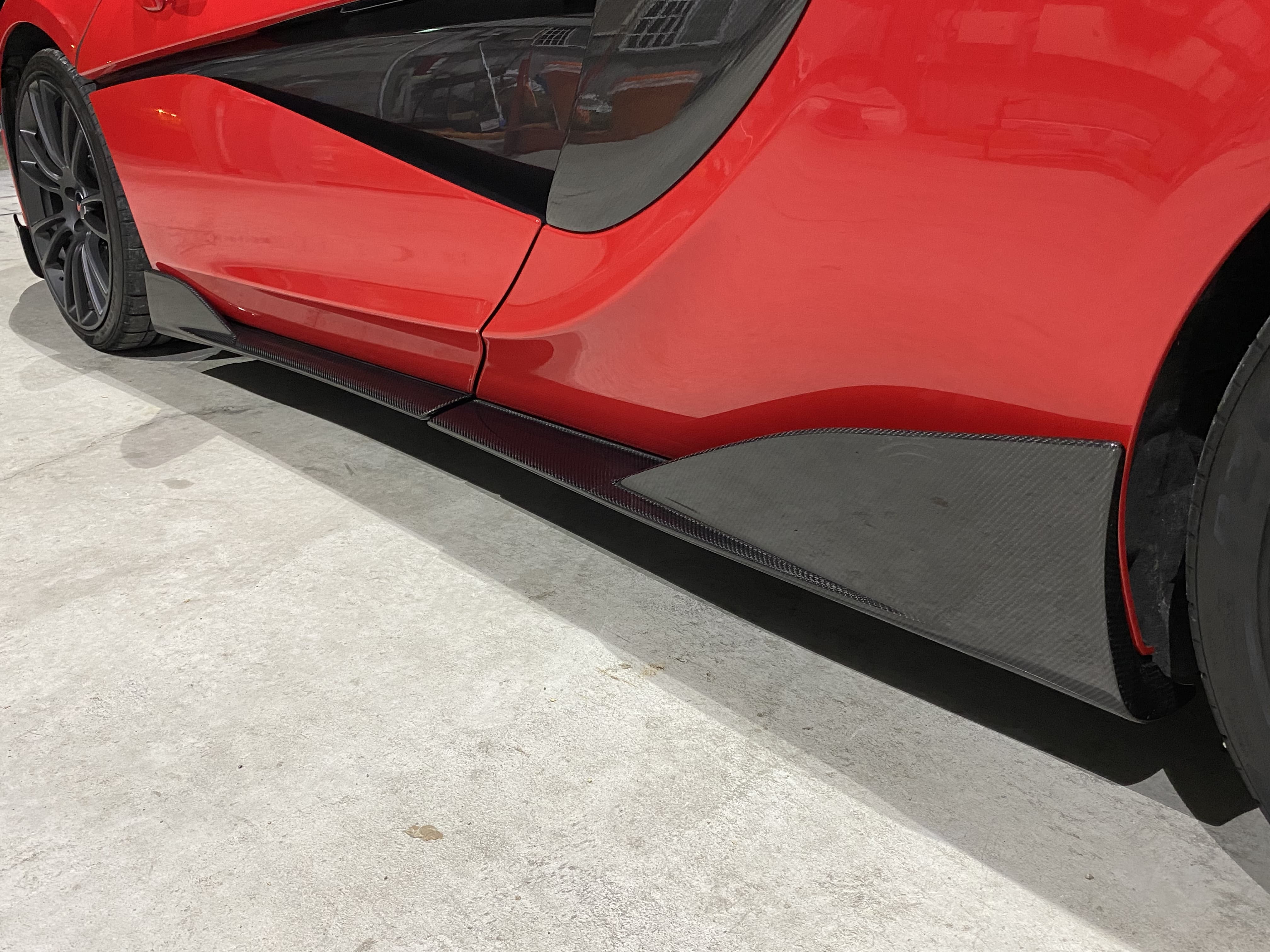 McLaren 540C / 570S to 600LT Style Carbon Fiber Conversion Kit - styling view