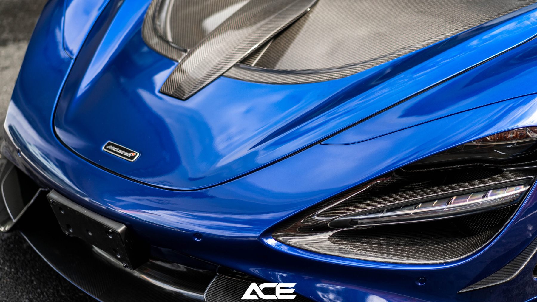 McLaren 720S to 765LT Style Dry Carbon Conversion Kit - styling view