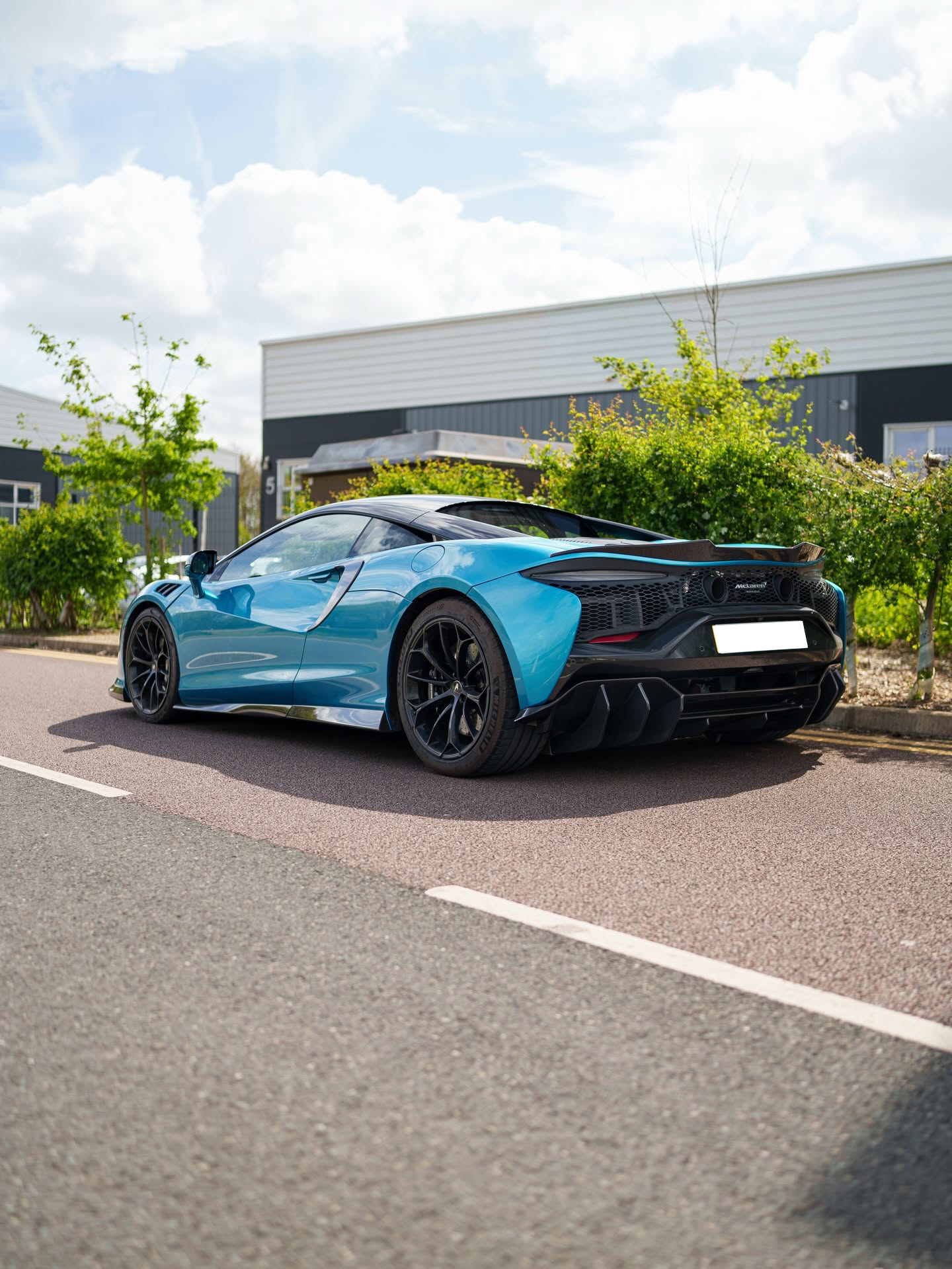 McLaren Artura C Style Dry Carbon Parts - styling view