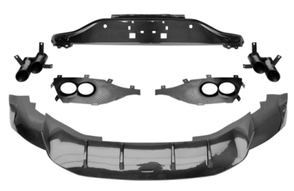 Aston Martin DBX 707 Style Conversion Parts - styling reference for Rear Bumper Assembly