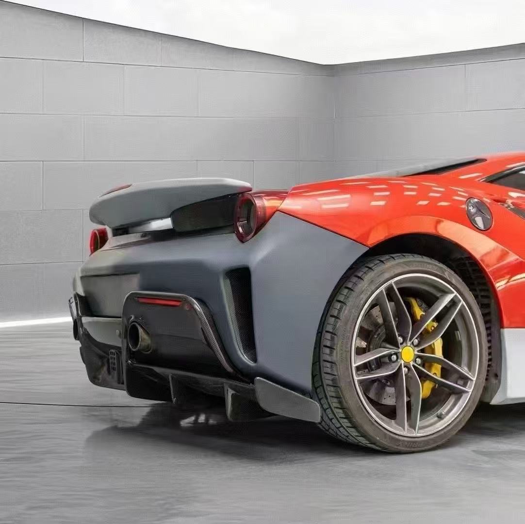 Ferrari 488 GTB/Spider Pista Style PP and Carbon Conversion Configurations - styling view
