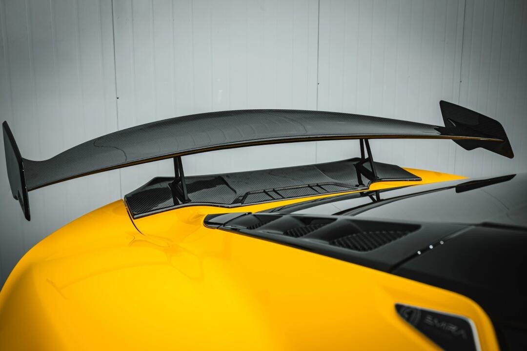 Lotus Emira Monotek Style Dry Carbon Parts - styling view