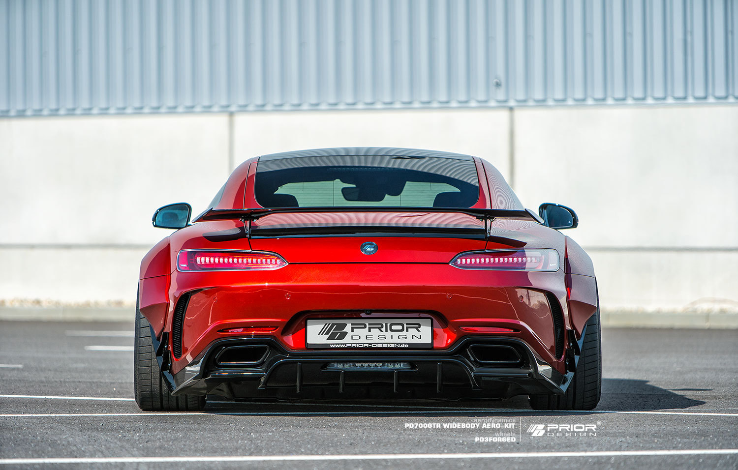 Mercedes-AMG GT Prior Design Style Parts - styling view