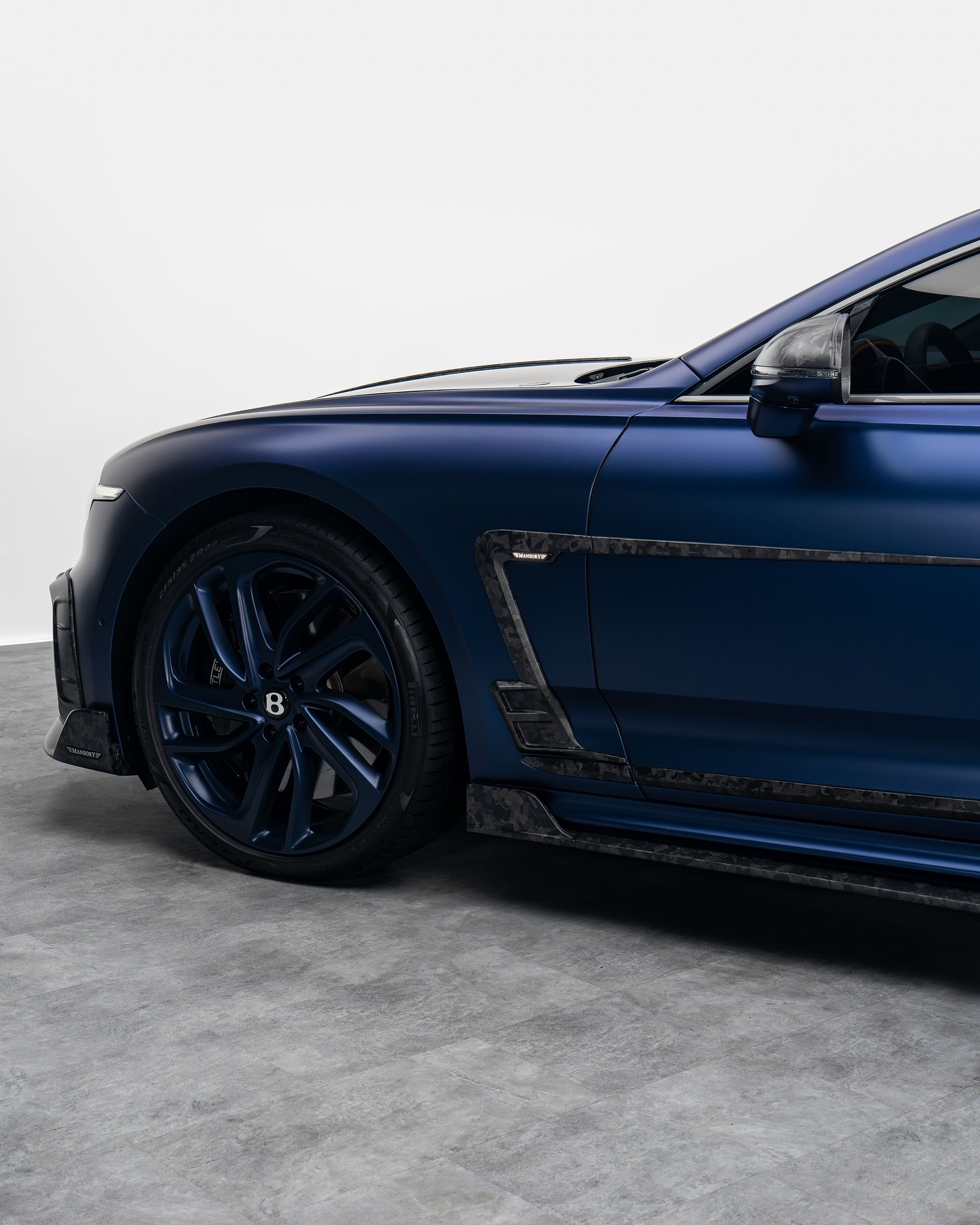 Bentley Continental GT 2025 MSY Style Dry Carbon Body Kit - styling view
