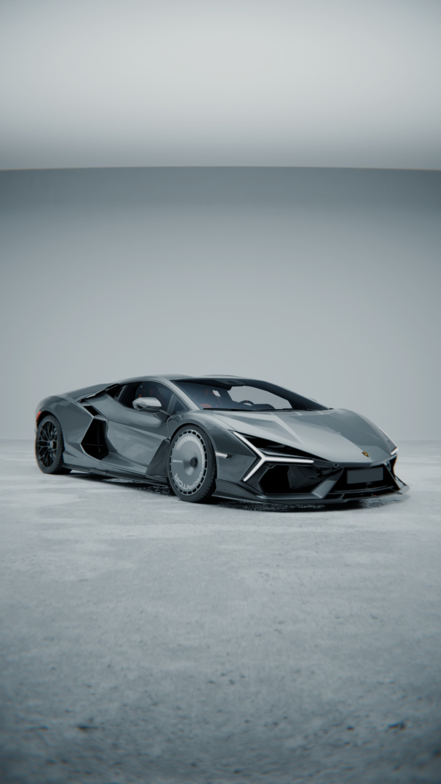 Lamborghini Revuelto Octopus Front Lip - styling view