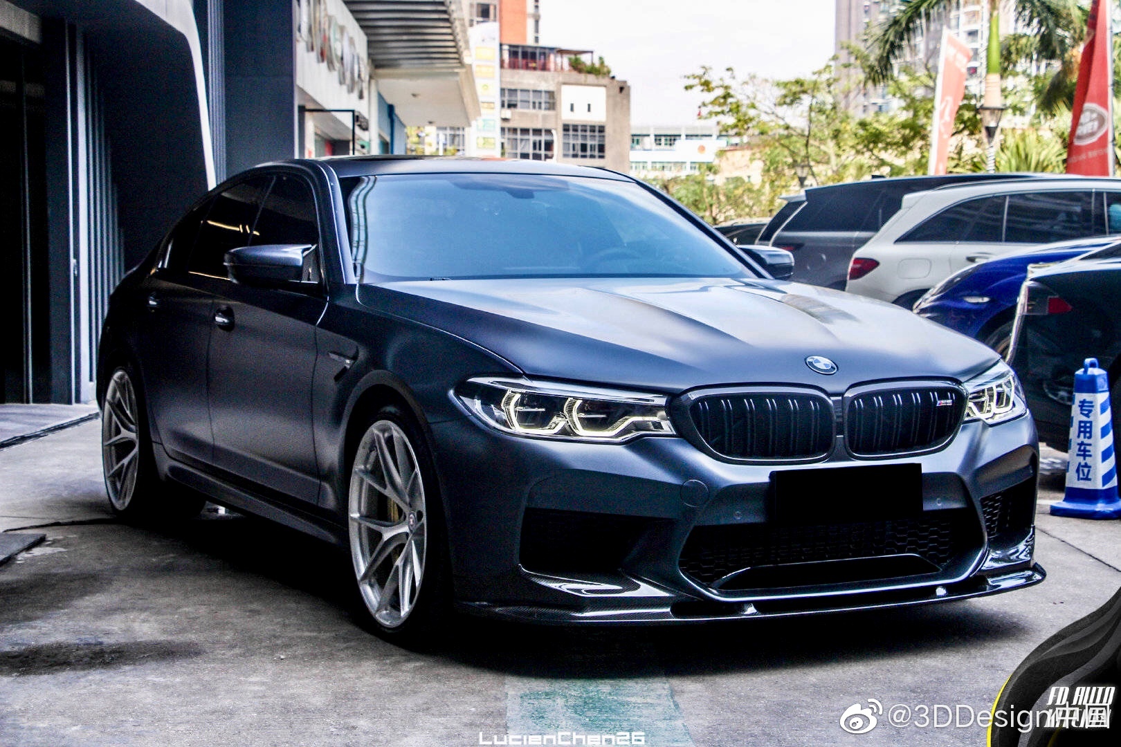 BMW F90 M5 3D Design Style Carbon Fiber Parts - styling view