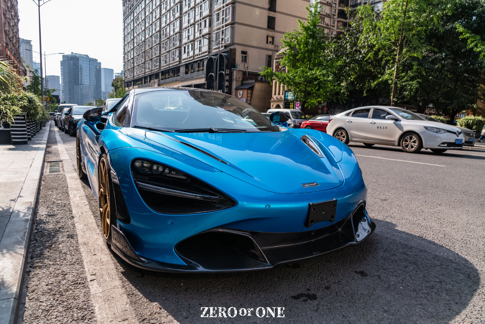 McLaren 720S V Style Carbon Fiber Parts - styling view