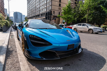 McLaren 720S V Style Carbon Fiber Parts - styling view