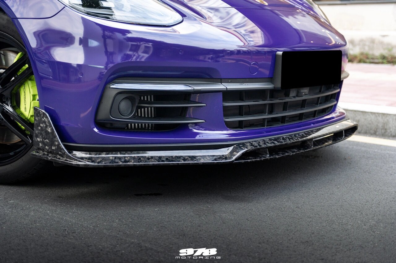 Porsche Panamera 971 OD Style Dry Carbon Parts - styling view