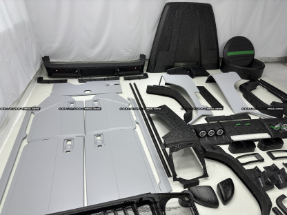 Mercedes-Benz W464/W465 G63/G500/G55 MSY Style Dry Carbon Body Kit - styling view