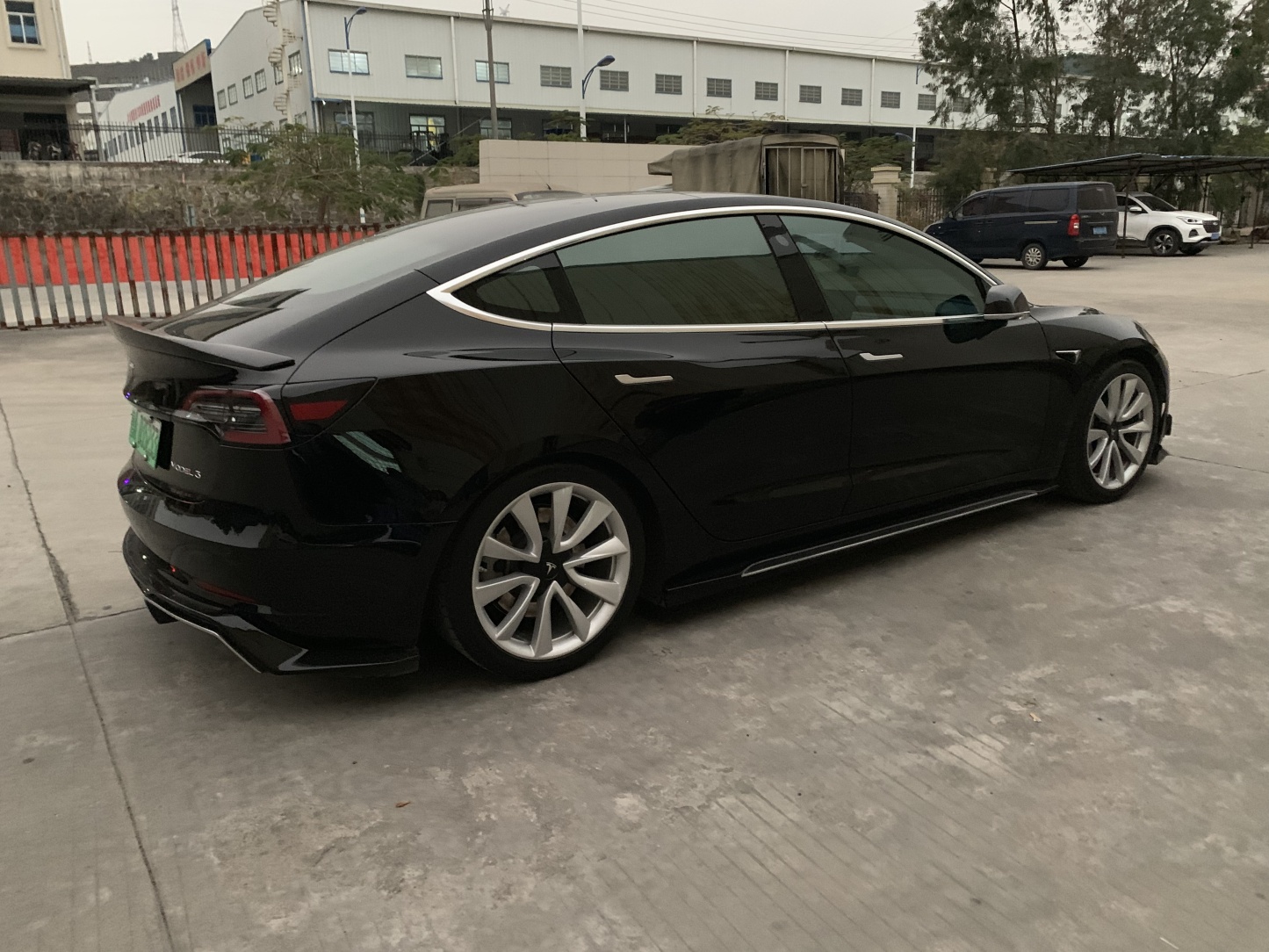 Tesla Model 3 ARTISAN Style Parts - styling view