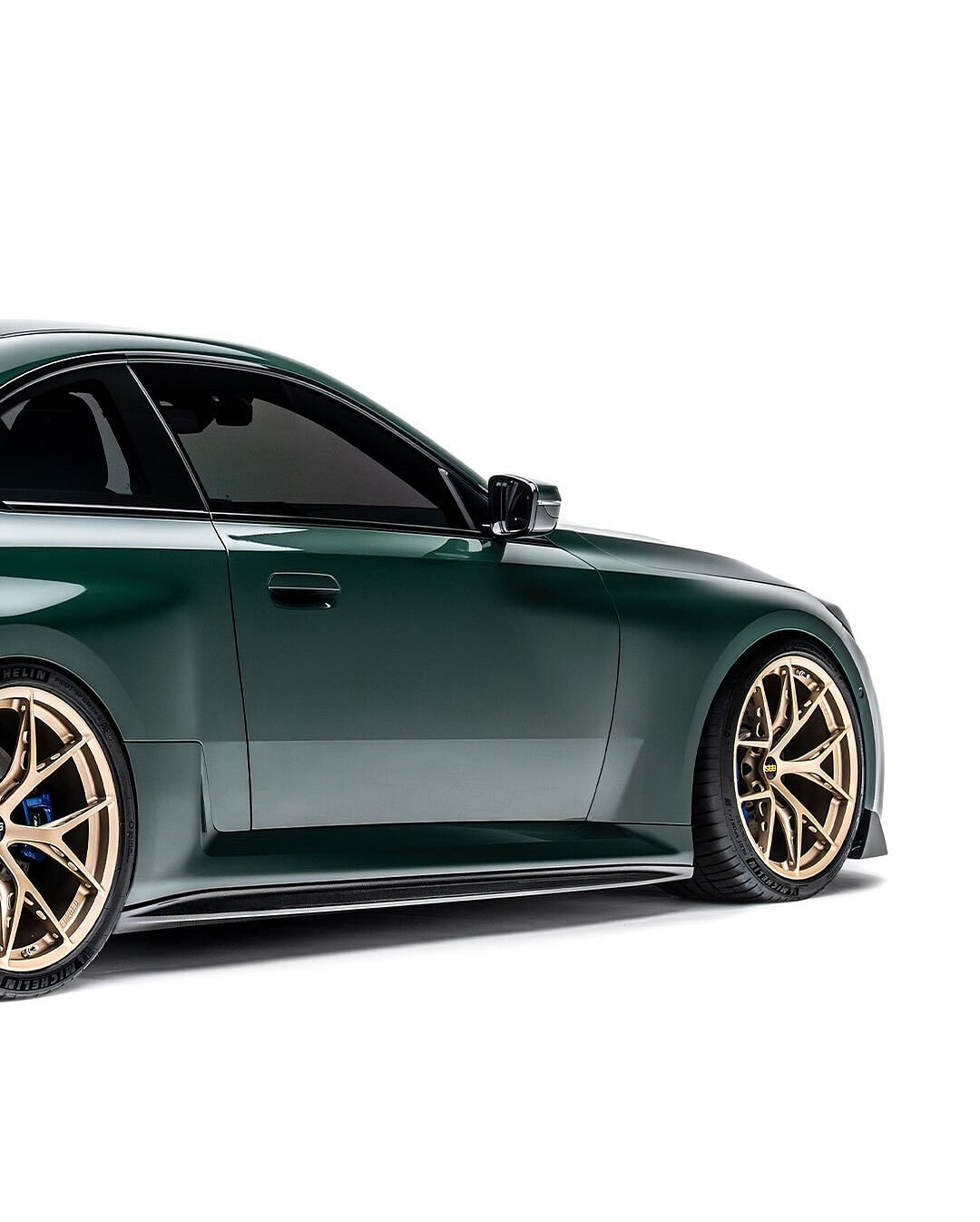 BMW G87 M2 AR V2 Style Dry Carbon Parts - styling view