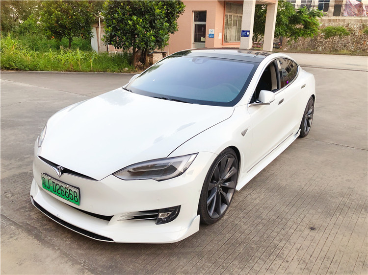 Tesla Model S Ocean Design Style Parts - styling view