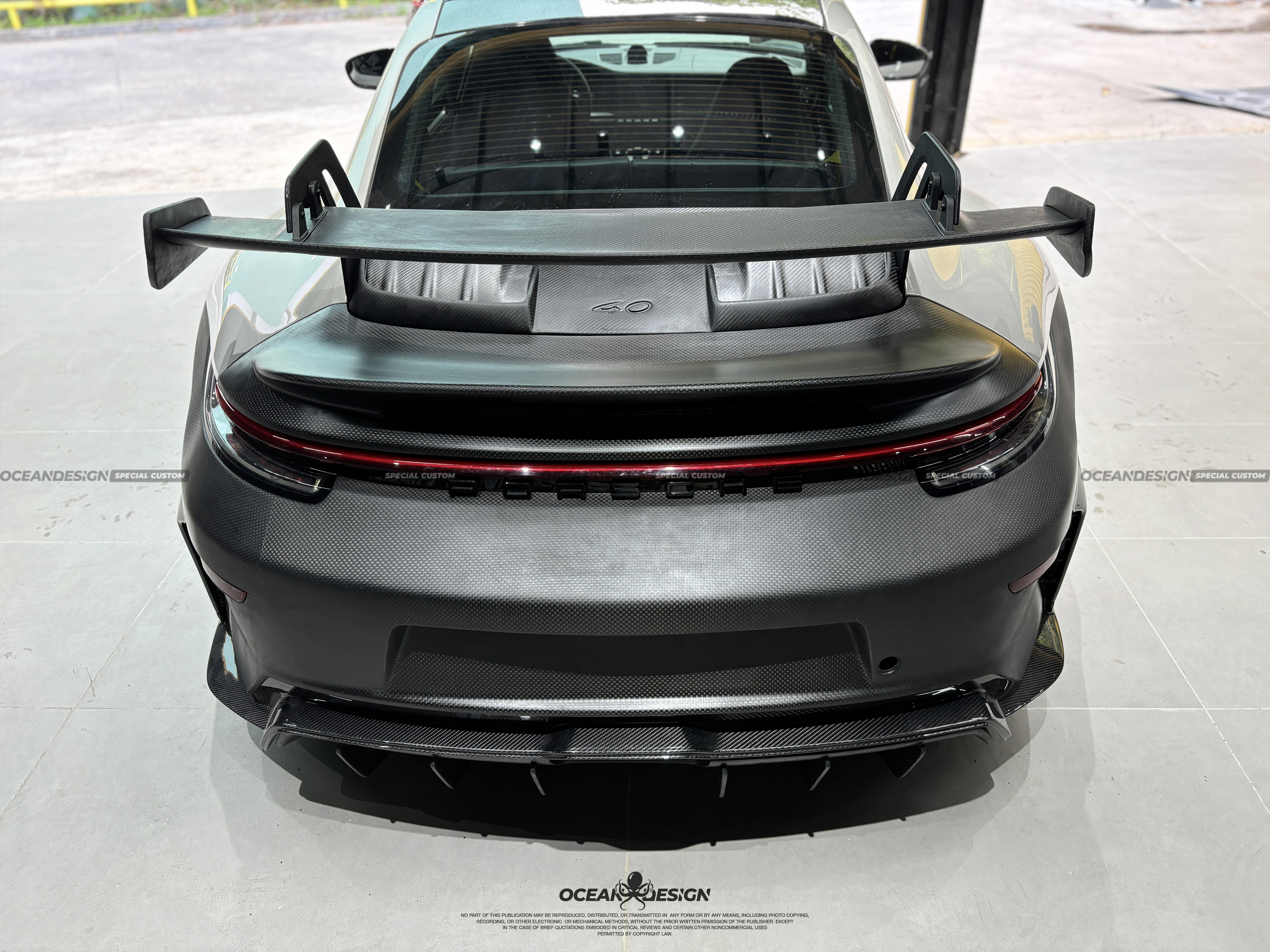 Porsche 911 992.1 / 992.2 GT3 Style Conversion Parts - styling view