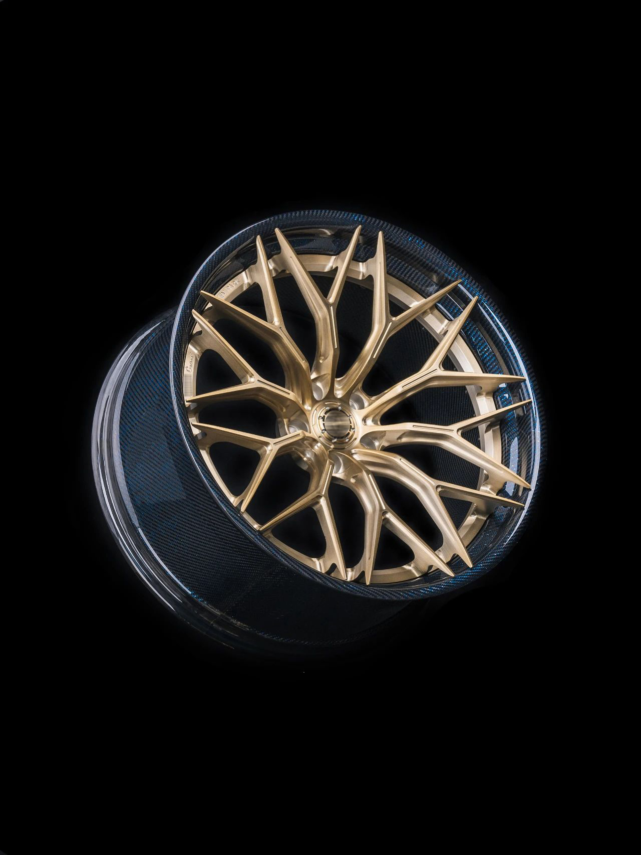Octopus & Ocean Design Custom Carbon Fiber Wheels - styling view