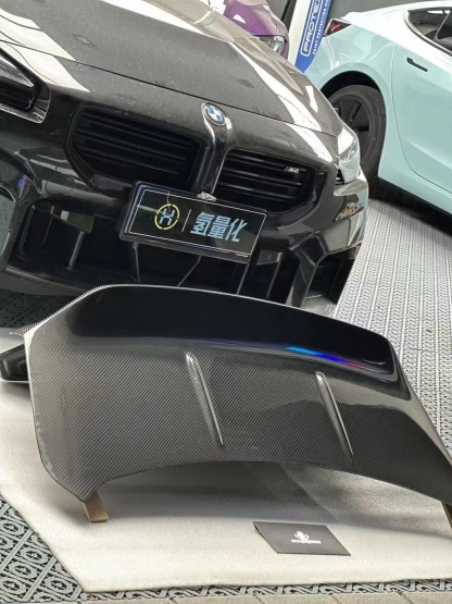 BMW G87 M2 Ocean Design CSL Style Dry Carbon Trunk Lid - styling view