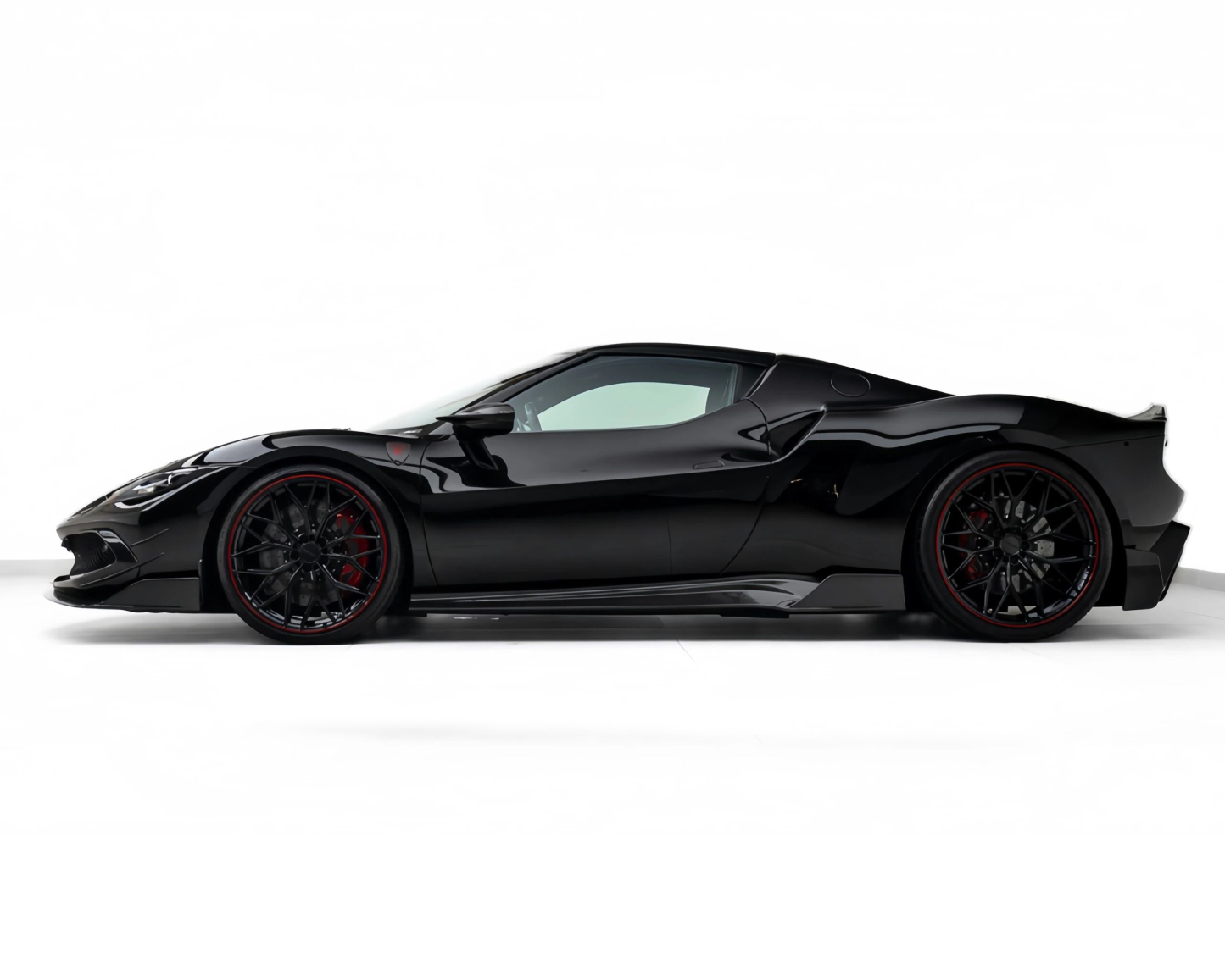 Ferrari 296 GTB K Style Dry Carbon Parts - styling view