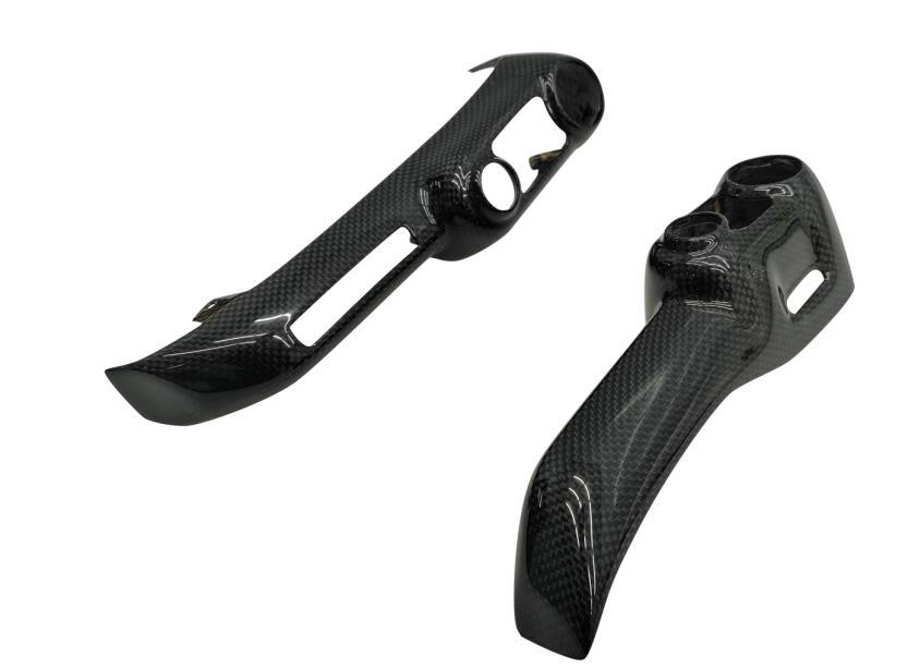 Ferrari 812 OEM Style Dry Carbon Interior Parts - styling reference for Control Knob Covers
