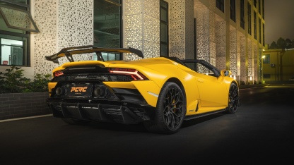 Lamborghini EVO Ocean Design Style Dry Carbon Parts - styling view