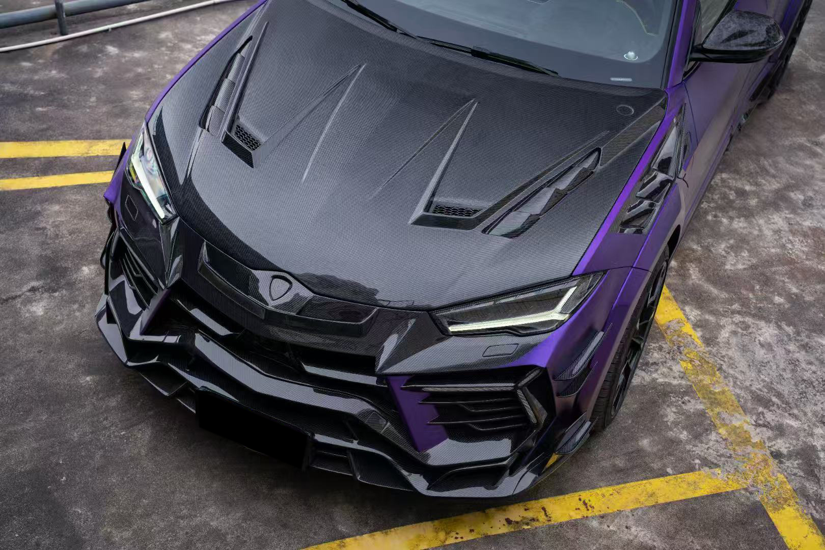 Lamborghini Urus MSY Gen 3 Style Dry Carbon Body Kit - styling view