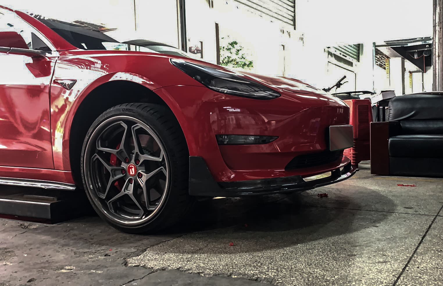 Tesla Model 3 V Style Parts - styling view