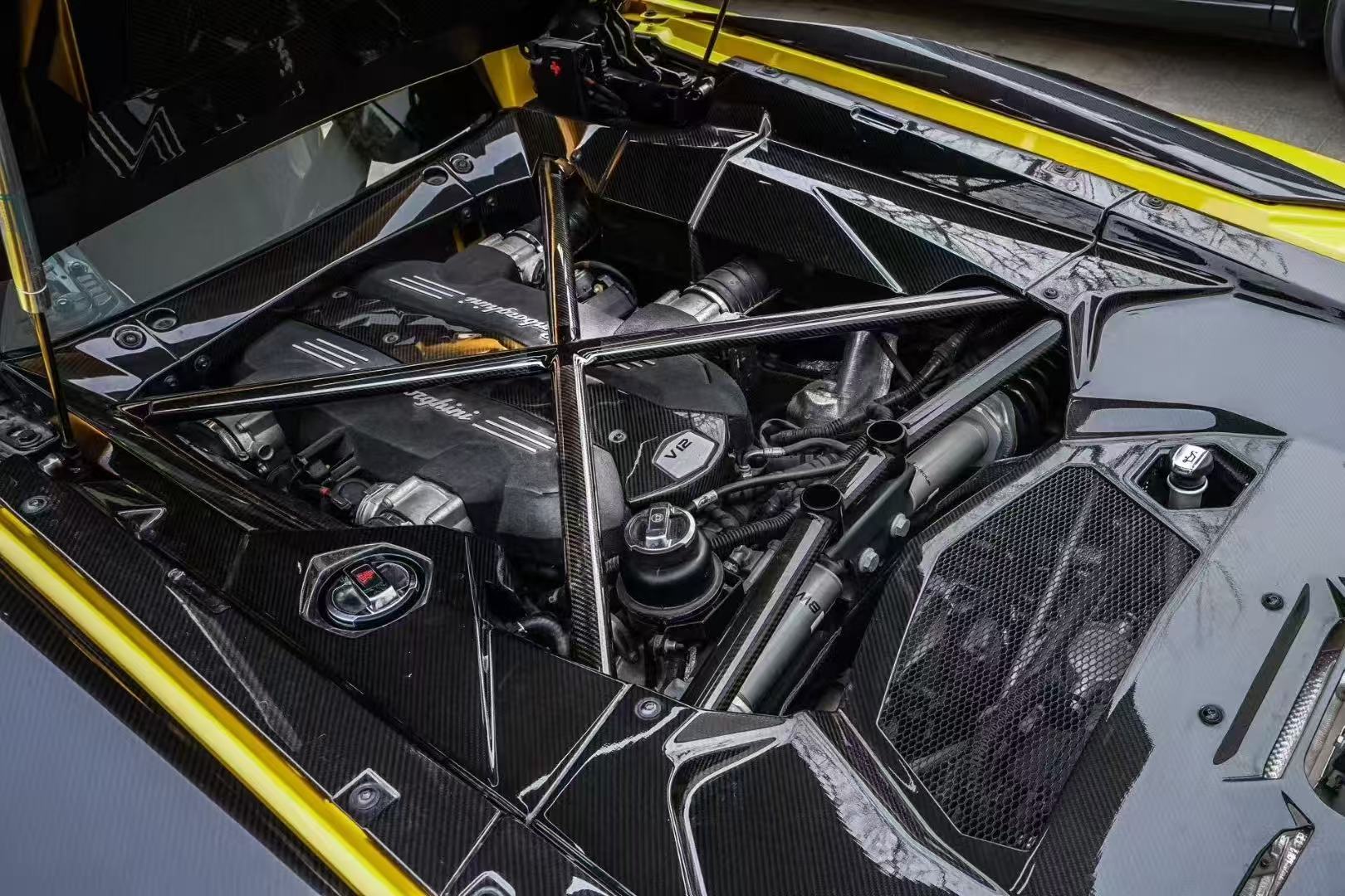 Lamborghini LP740 OEM Style Parts - styling reference for Engine Bay Trim