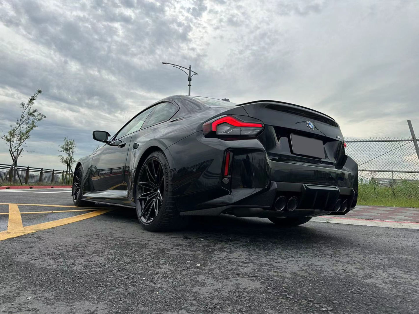 BMW G87 M2 Ocean Design R44 Style Dry Carbon Parts - styling view