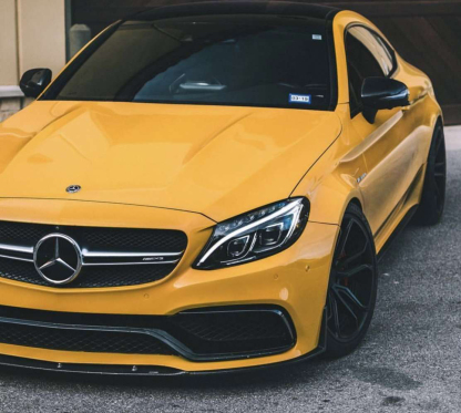 Mercedes-Benz C63 Coupe Edition One Style Carbon Fiber Parts - styling view
