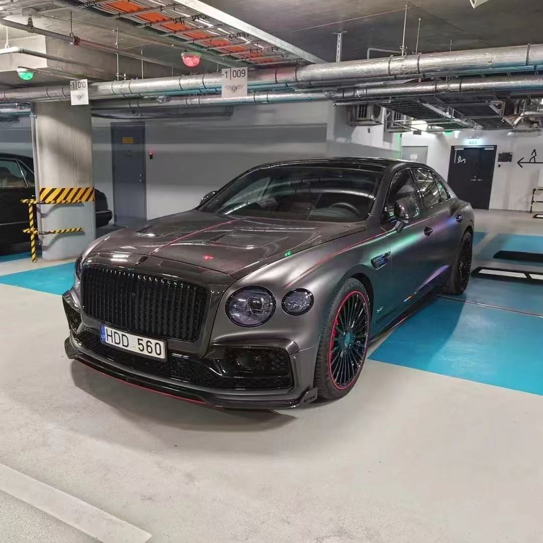 Bentley Flying Spur MSY Style Carbon Fiber Parts - styling view