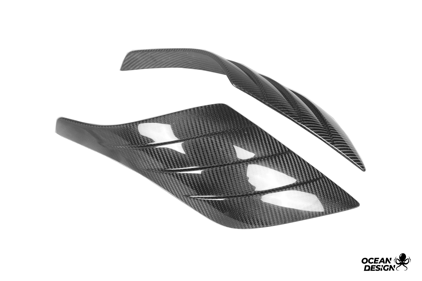 Maserati MC20 SD Style Dry Carbon Parts - styling reference for Fender Trim