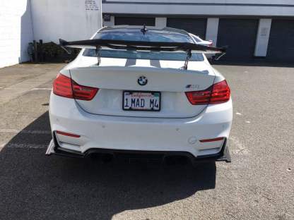 BMW F80 M3/F82 M4 MAD Type 4 Style Parts - styling reference for GT Rear Wing