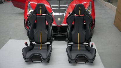 Ferrari 296 / SF90 Style Dry Carbon Bucket Seat - styling view