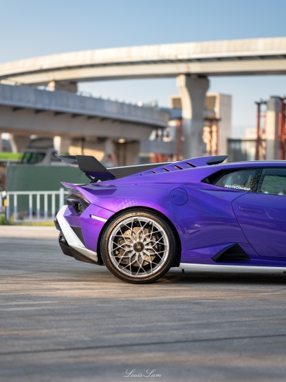 Lamborghini STO OEM Style Dry Carbon Parts - styling view