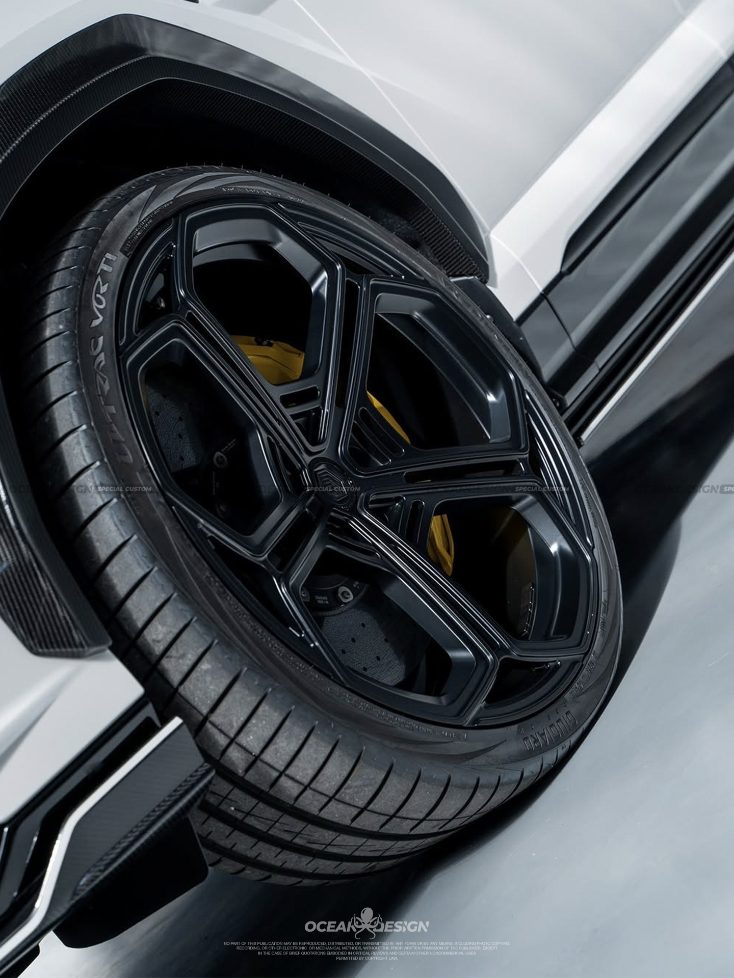 Lamborghini Urus S Ocean Design Style Dry Carbon Parts - styling view